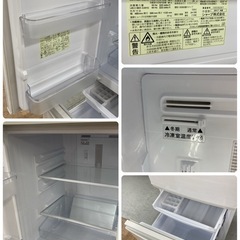 S174 ⭐ SHARP ２ドア冷蔵庫（137L つけかえドア）17年製 SJ-D14C ⭐動作確認済⭐クリーニング済