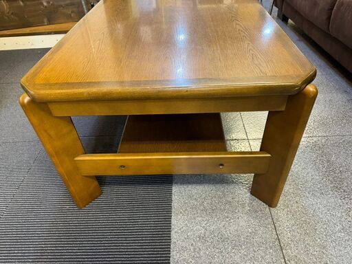 12-39 karimoku Chitano チターノ センターテーブル【引取限定・現状