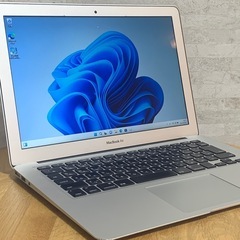 最新セキュリティ macbook air Windows11搭載 core i7