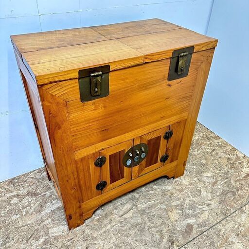 李朝家具？ サイドボード バンダジ 古民具 昭和レトロ アンティーク　/SL2