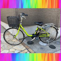 13.2ah Panasonic ビビ 電動自転車 管060807