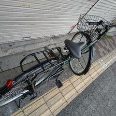 GALLERY STYLE[ギャラリースタイル]27吋 シティサイクル 外装6段/LEDオート(グリーンXブラック)