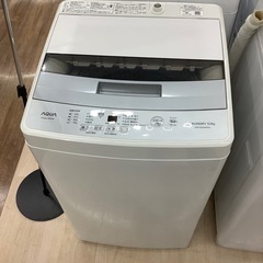 AQUA 全自動電気洗濯機　家庭用　AQW-S50HBK AQUAの全自動洗濯機(AQW-S50HBK)のご紹介です