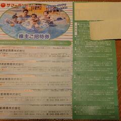 サマーランド 株主優待 5枚