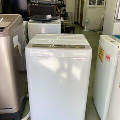 【リサイクルショップ　ピカソ　小松原】★分解洗浄済み★ パナソニック 5kg 全自動洗濯機 シャンパン 2019年製 NA-F50B12★7467★