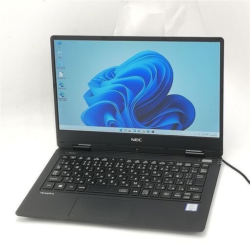 赤字覚悟 高速SSD 軽量 ノートパソコン フルHD 12.5型 NEC PC-VKT12HZG3 中古美品 第7世代i5 8GB 無線 Bluetooth Webカメラ Windows11 Office