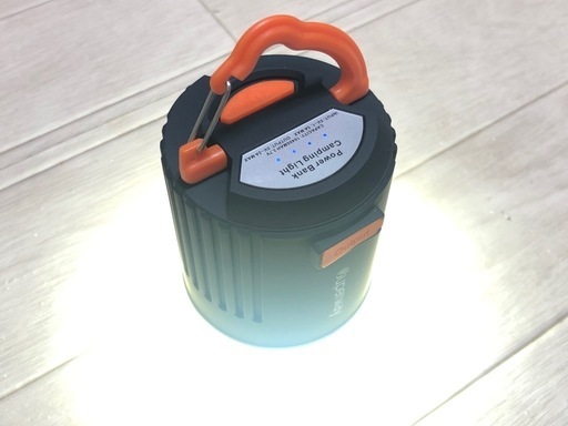 防災 旅行 10000mAh LEDランタン スマホへの充電も楽々大容量