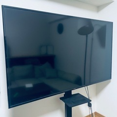 【ほぼ新品】4K65型テレビ 　スタンド付属