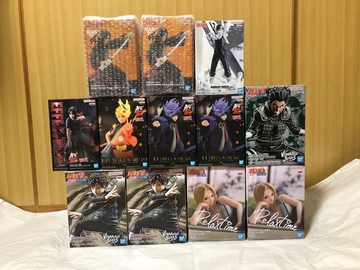 バラ売り可 NARUTO まとめ売り ロック・リー 我愛羅 うちはイタチ 桃地再不斬 うちはサスケ うずまきナルト 綱手 12体セット
