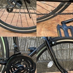 ロードバイク 自転車　スポーツ自転車　SHIMANO GRANDIR ロードバイク シマノ ギア付き　700C グランディール 通勤 通学