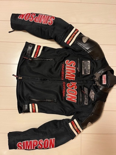 シンプソン　メンズ　バイクジャケットMサイズ