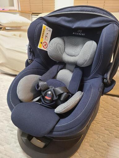 【受け渡し者決定】【20％off】エールベベ  チャイルドシートクルット4i リラクシーⅡ ネイビー　ISOFIX
