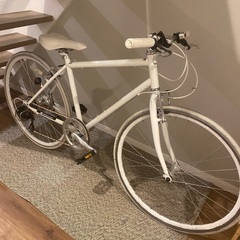 クロスバイク 白 ホワイト お洒落 自転車