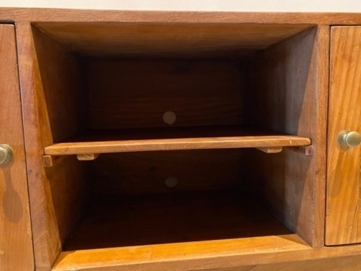 送料込43,600円】チーク無垢材テレビボード｜アスプルンド・150cm 送料