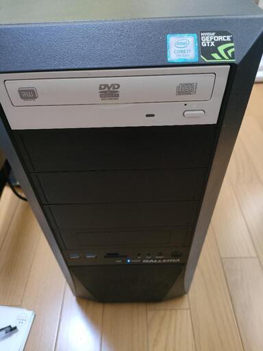 高性能ゲーミングPC Core i7 16GB GTX1060 SSD 512GB HDD 2TB デスクトップパソコン　ASUS VE248HR ゲーミングモニターセット