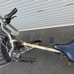 レンタサイクル店で使用していた自転車。Panasonic エーガールズ