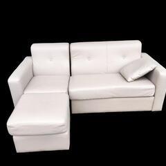 ジ0827-22】 ニトリ コンパクトポケットコイルカウチソファ 2～3人掛け