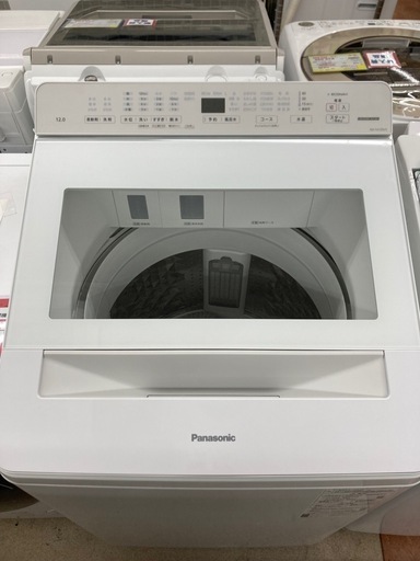 高年式Panasonic/パナソニック⭐️12kg洗濯機⭐️NA-FA120V5-W☀️2021年製☀️3346