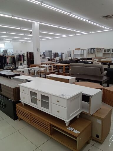 ☆ジモティ割あり☆ キッチンカウンター ナチュラルベージュ H87.5×D47 