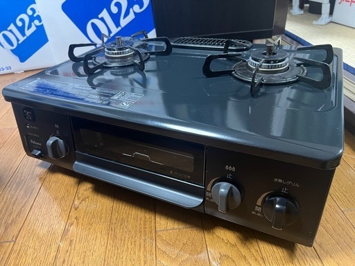 ⭐️Paloma⭐️パロマ ガステーブル IC-S37-2R 都市ガス用 2022年製 ガスコンロ 調理家電