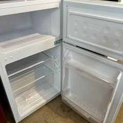 Y0119 YAMAZEN 冷蔵庫 YFR-D91(W） 86L 2023年製 送料A 札幌