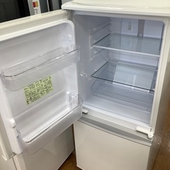 SHARP シャープ 2ドア冷蔵庫 SJ-14E5-KW 2018年製【トレファク 川越店】