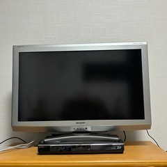 【決まりました】テレビ・レコーダーセット