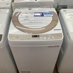 SHARP シャープ 全自動洗濯機 ES-KS70U-N 2019年製【トレファク 川越店】