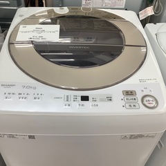 SHARP シャープ 全自動洗濯機 ES-SH7C-N 2018年製【トレファク 川越店】