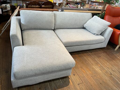 関家具　デパラソファⅡ 右カウチソファ　3人掛け