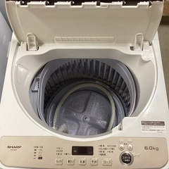 【1年保証】 洗濯機 SHARP ES-GE6F