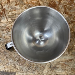 C(6618)キッチンエイド 業務用 スタンドミキサー KSM7WH 6.9L 3種アタッチメント カバー付き 100V 中古 厨房機器 店舗用 飲食店