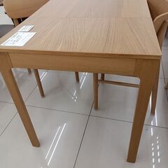 ☆ジモティ割あり☆ ダイニングセット ナチュラルブラウン H75×D70 