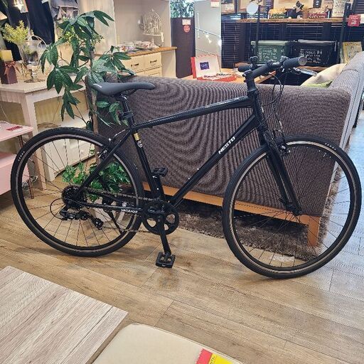 ◆超美品◆ NESTO VACANZE クロスバイク ブラック 自転車