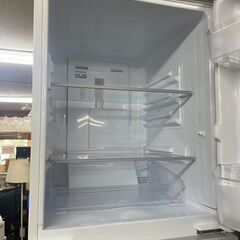 冷蔵庫　No.13034　シャープ　2019年製　137L　SJ-14E6-KW　【リサイクルショップどりーむ荒田店】