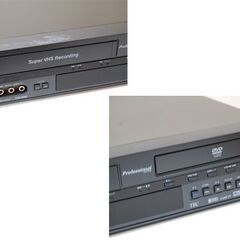 ② ジャンク扱い Victor S-VHSビデオ一体型DVDビデオレコーダー