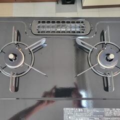 リンナイ 左強火 プロパン ガスコンロ NTM34BKL LP専用 中古