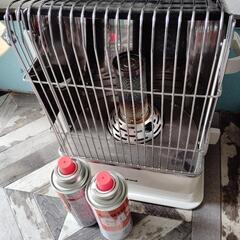 災害や停電の時用に【ガスストーブ】美品