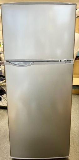 SHARP ノンフロン冷凍冷蔵庫　128L　SJ-H13E-S 2019年製