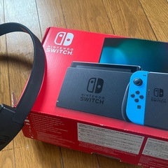 未使用に近い Nintendo Switch 本体＋リングフィットアドベンチャー