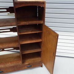 昭和 レトロ アンティーク ヴィンテージ 本棚 書棚 中古 現状品