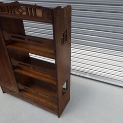 昭和 レトロ アンティーク ヴィンテージ 本棚 書棚 中古 現状品