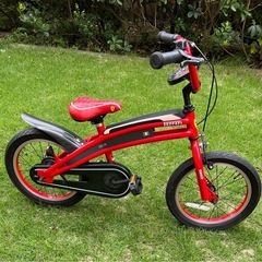 美品/子供用16インチ自転車 フェラーリ