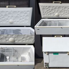 動作OK/良品】 Haier/ハイアール 大型冷凍庫/ストッカー/上開き式