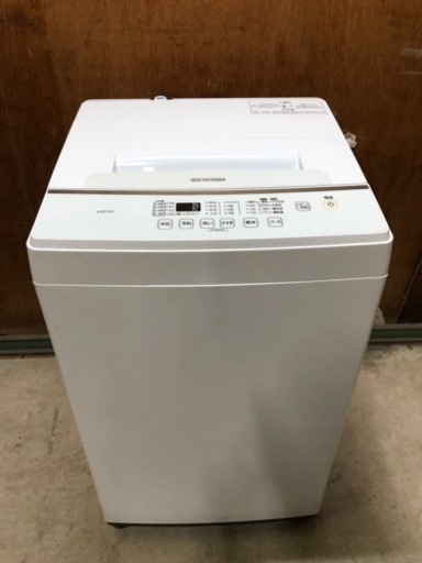 (予定者あり)アイリスオーヤマ 洗濯機 6kg 2021年製