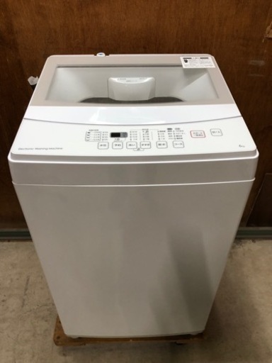 ニトリ 洗濯機 6kg 2019年製