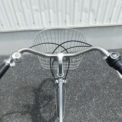 中古自転車多数販売中!　安い自転車は大丈夫？という方　是非ご来店ください!　PUNC TOUGH　シティサイクル　26インチ　シルバー　内装3段　Panasonicオートライト　お買い物に便利!!　売れてます!　早い者勝ち!　外観状態は全体的に極めて良好と思います!　m41