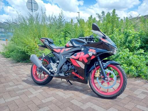 【自賠責付き】GSX-R125　スズキ　2020年式　125cc　原付二種　フルカウル　MT　バイク