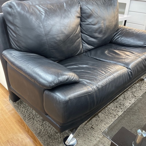 2人掛けソファ【店頭取引限定】【中古品】早い者勝ち！足立区近郊配送可能！！