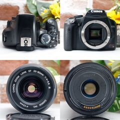 【全国送料無料】 Canon EOS Kiss X2✨ 届いたらすぐに使えます✨ ダブルレンズ希望も相談ください♪　運転が不慣れな為、お近くまで来ていただけますと助かります✨ ズームレンズキット 一眼レフ